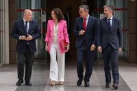 Ayuso sitúa Madrid como "la opción de una España mucho mejor" y reivindica la legislatura "más inversora de la historia"