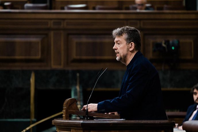 Archivo - Arquivo - O deputado do ERC, Francesc-Marc Álvaro Vidal, intervém durante uma sessão plenária no Congresso, em 7 de maio de 2026, em Madri (Espanha). A sessão conta com a comparecimento urgente do ministro das Relações Exteriores, da União Europ