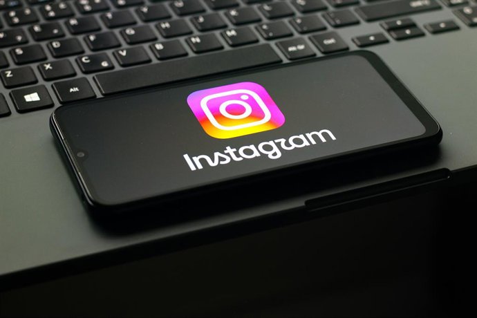 August 14, 2026, Canada: In this photo illustration, the Instagram logo is seen displayed on a smartphone screen.