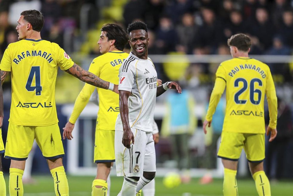 Archivo - El jugador del Real Madrid Vinicius Junior durante el partido de la temporada pasada ante el Villarreal.
