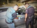 Investigan a dos hombres por robar en un campo de fútbol en Sanxenxo y darse a la fuga en dos controles de tráfico