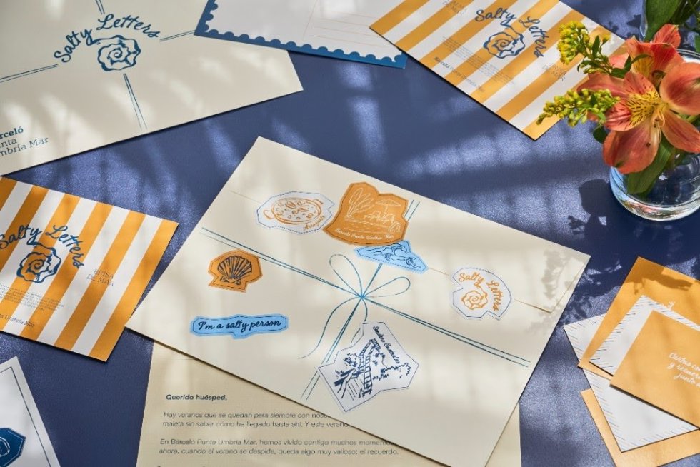 Barceló Punta Umbría Mar viaja hacia el mar y las letras con Salty Letters, el primer mail club de un hotel