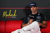Carlos Sainz: "Este año Madrid me servirá de aperitivo para cuando tenga un Williams más competitivo"