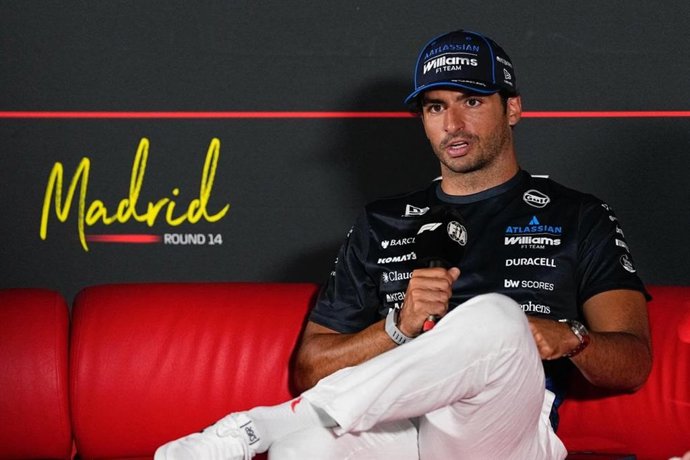 O piloto espanhol de F1 Carlos Sainz (Williams), no GP da Espanha de 2026.