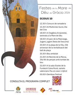 Vila-real celebra les festes de la Mare de Déu de Gràcia