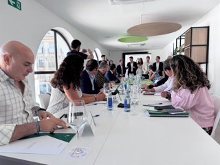 Reunión de la comisión provincial de coordinación del Gobierno andaluz.