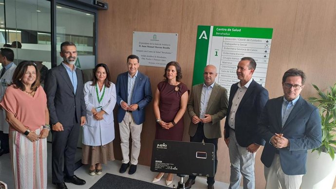 Inauguración oficial del centro de atención primaria de Benahadux (Almería).