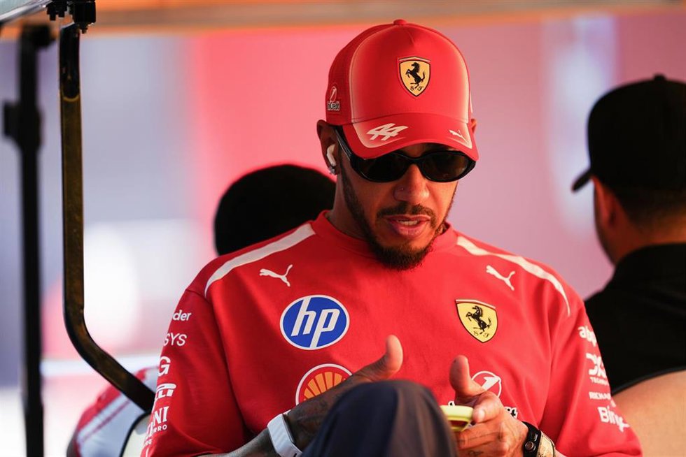 El piloto inglés de F1 Lewis Hamilton (Ferrari), en el GP de España 2026.