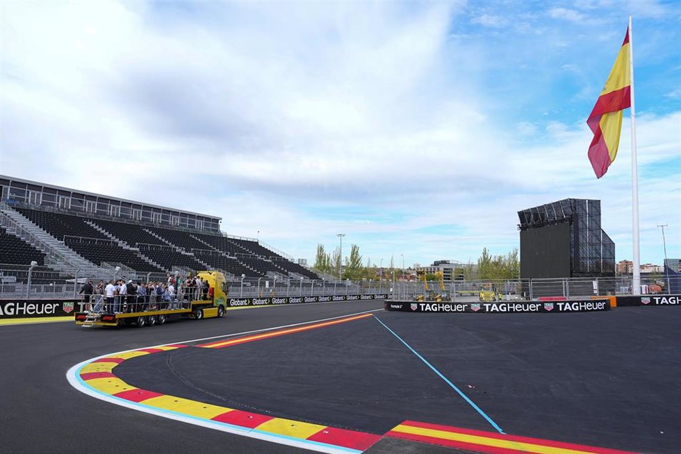 Vista general del circuito de Madring,