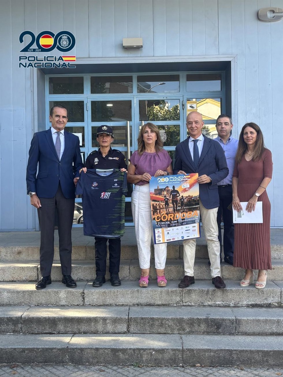 Presentación de la tercera edición de la carrera solidaria Ruta 091, que se celebrará en Córdoba el sábado 21 de noviembre, en beneficio de la Unidad de Oncología Pediátrica del Hospital Reina Sofía.