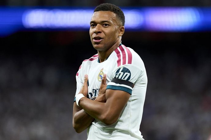 El jugador del Real Madrid Kylian Mbappé