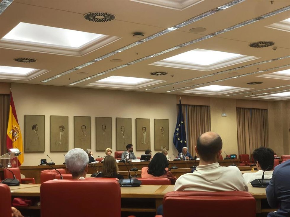 Representantes políticos reivindican la Ley para la Reforma Política, 50 años después, en el Congreso de los diputados a 11 de septiembre de 2026 (Madrid).