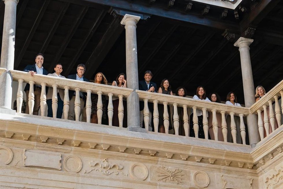 Encuentro anual de los rectores de las universidades públicas andaluzas, celebrado en el Hospital Real de Granada.