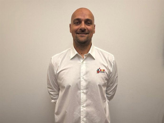 El seleccionador nacional masculino de baloncesto en silla de ruedas Abraham Carrión