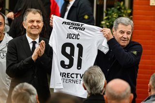 Futbol, Casa Alba Mirko Jozic  El Club Social y Deportivo Colo Colo realiza ceremonia que oficializa el nombre de Casa Alba Mirko Jozic  10/09/2026  Diego Martin/Photosport    Football, Casa Alba Mirko Jozic  Colo Colo Sport & Social Club rename the