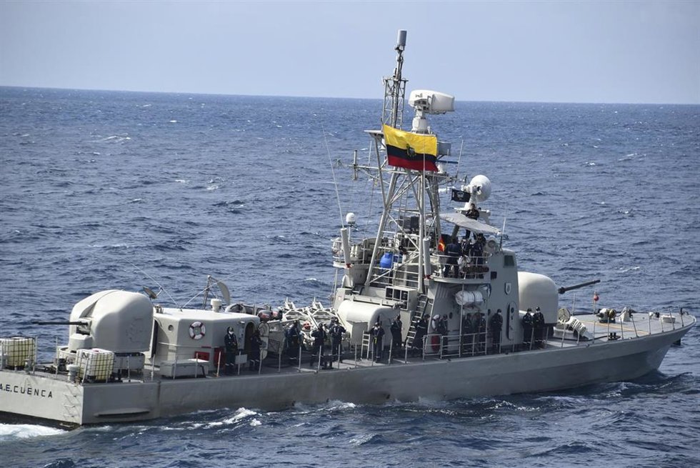 Archivo - Imagen de archivo de un buque de la Armada de Ecuador
