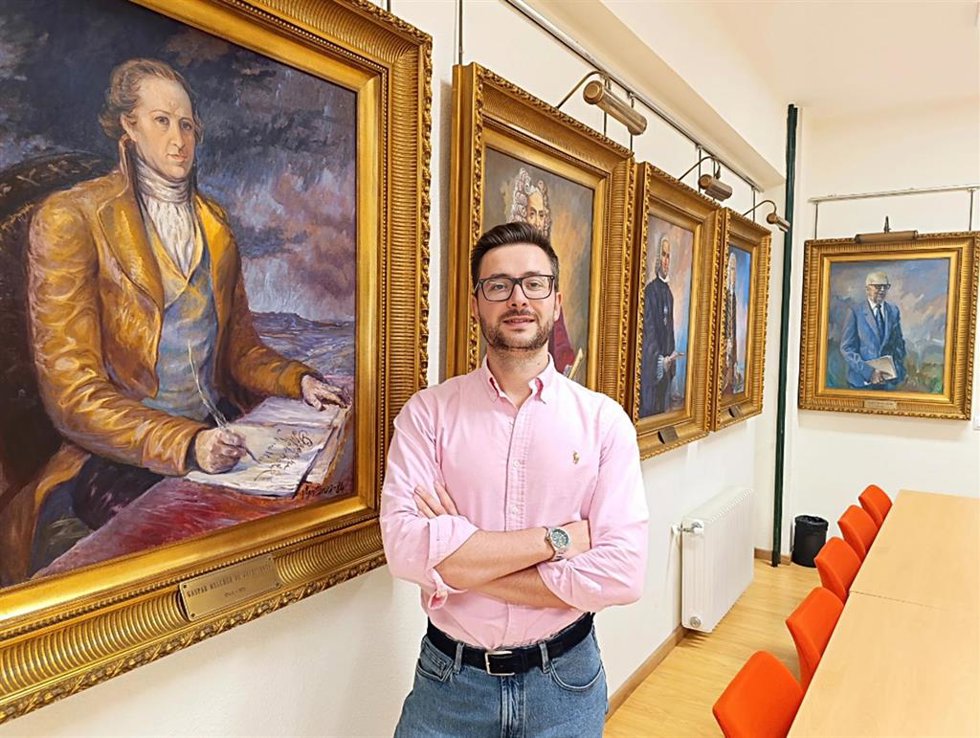 El investigador Alvaro Muñíz.
