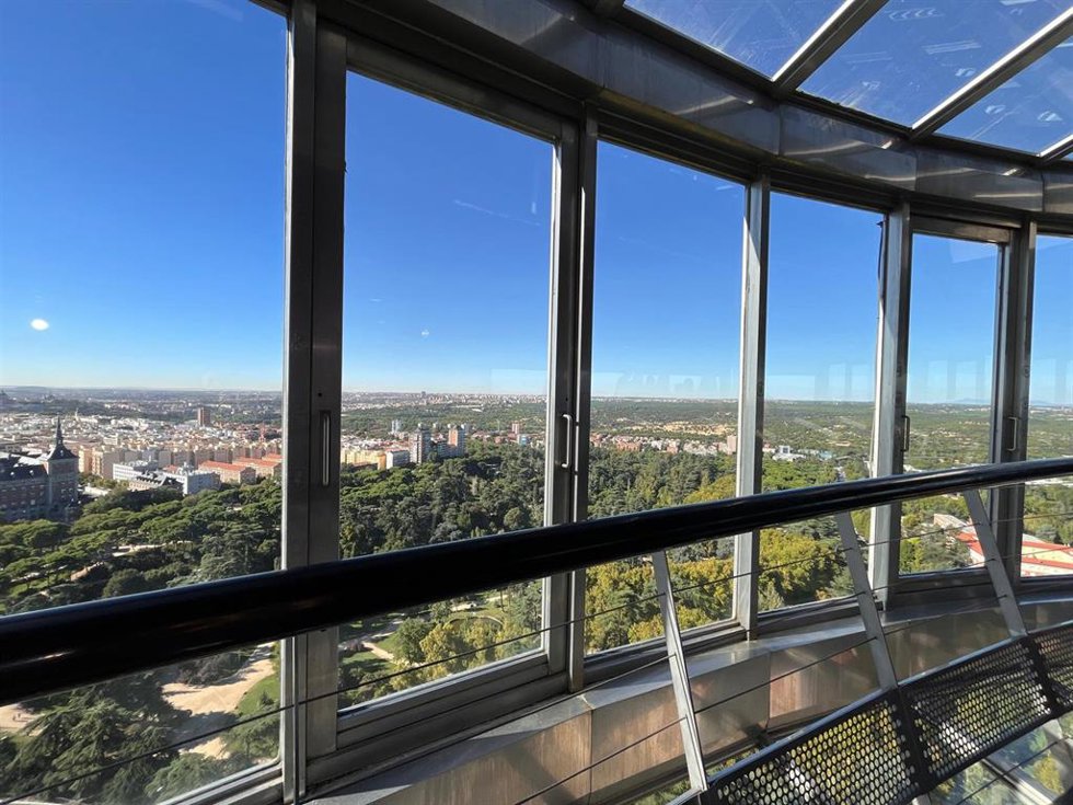 Panorámica de Madrid desde el Faro de la Moncloa