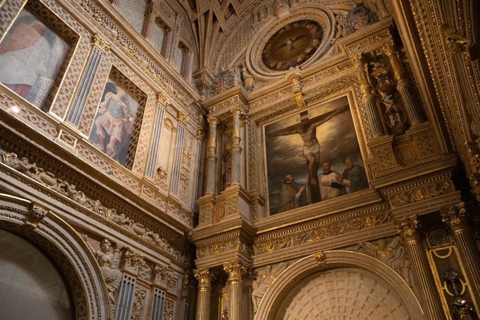 La Capilla del Espíritu Santo de la Mezquita-Catedral de Córdoba, reabierta tras el incendio de 2025.