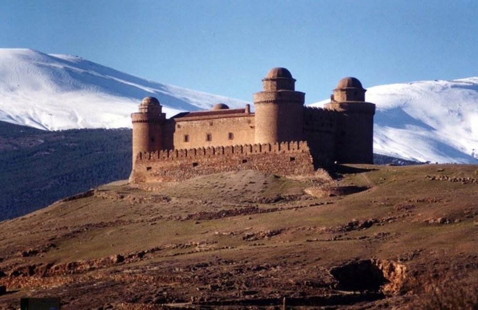 Vista del castillo de La Calahorra.
