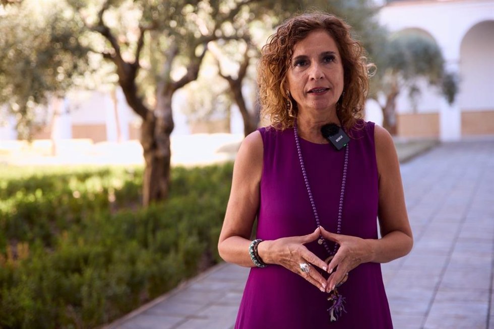 La secretaria general del PSOE-A, María Jesús Montero.