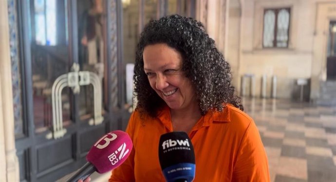 La portavoz del grupo socialista en el Consell de Mallorca, Catalina Cladera.