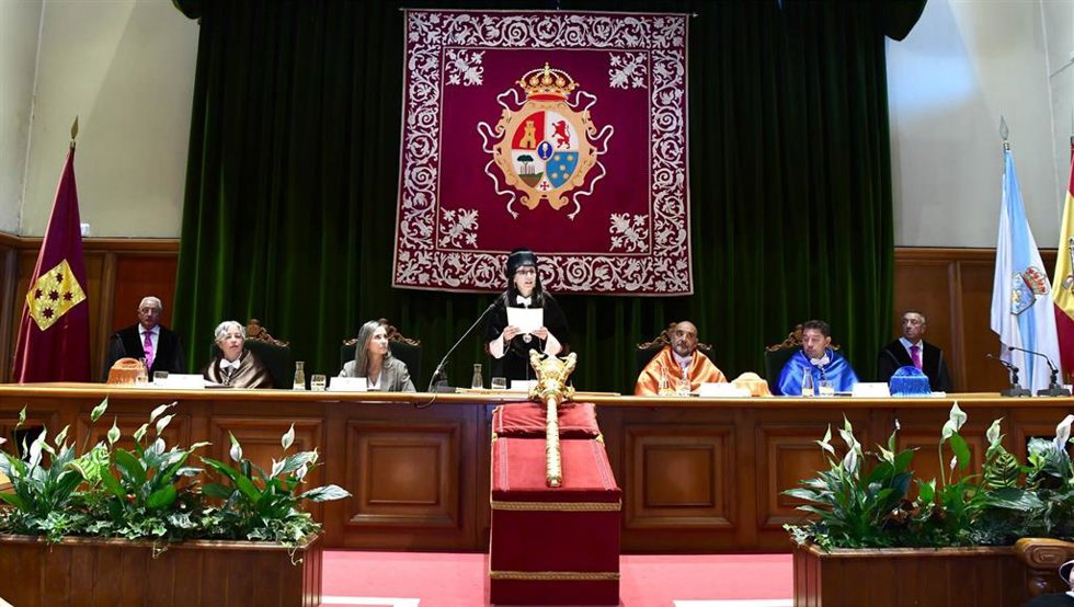 Acto de inicio del curso académico de la USC