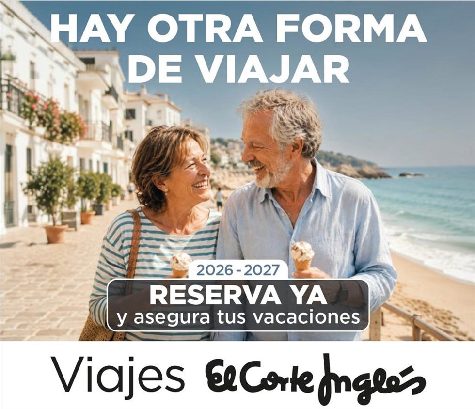 Campaña Viajes El Corte Inglés “Si tienes más de 60 años, ¡hay otra forma de viajar!”