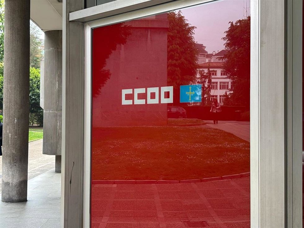 Archivo - Sede de CCOO Asturias. Edificio de CCOO Asturias.
