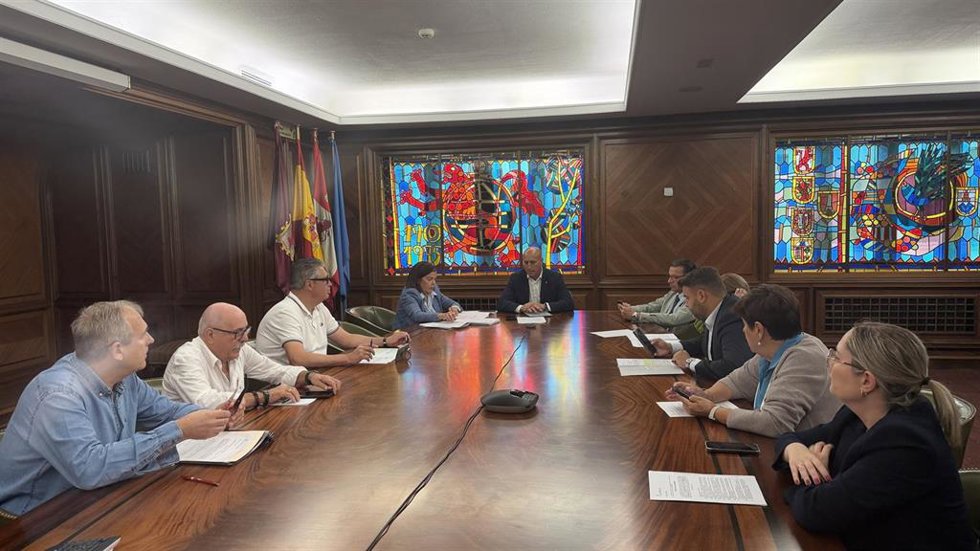 Junta de Gobierno Local del Ayuntamiento de León celebrada este viernes.