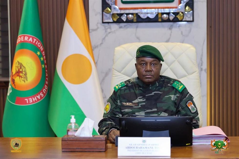 Archivo - El general nigerino Abdourahamane Tchiani