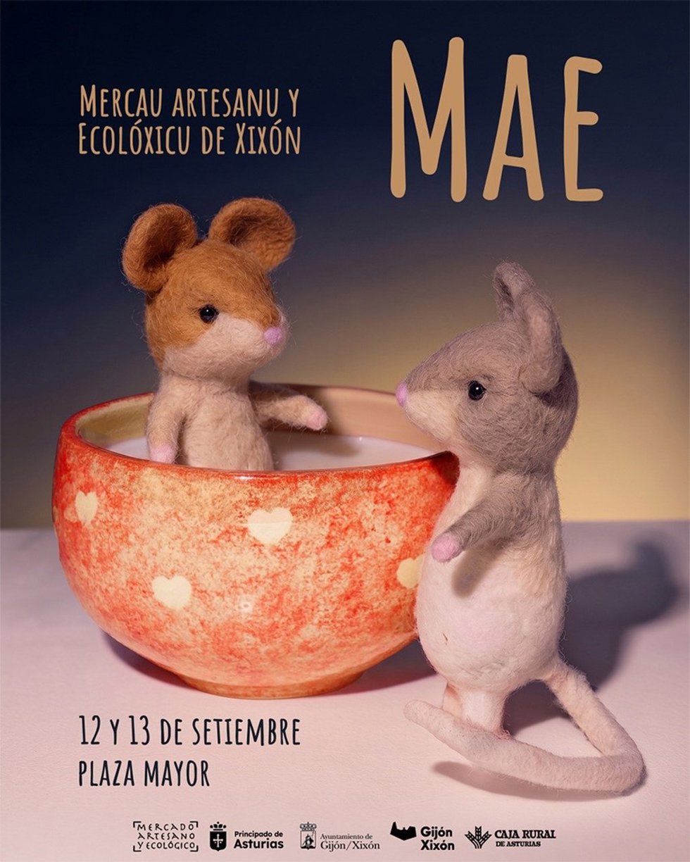 El Mercado Artesano y Ecológico vuelve este fin de semana a la Plaza Mayor de Gijón