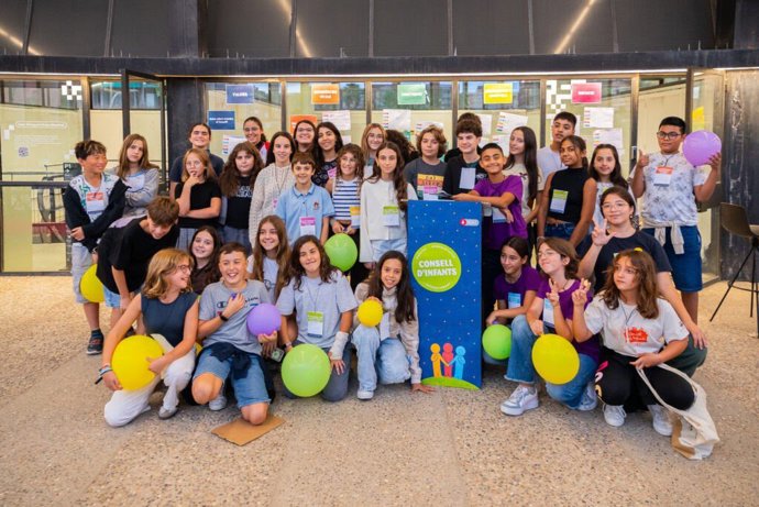 Foto de archivo del Consell d'Infants.