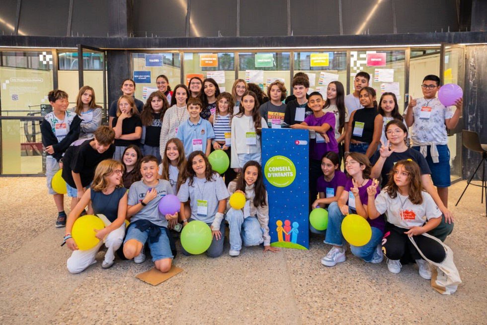 Foto de archivo del Consell d'Infants.