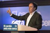 Foto: Llorca afea la "hipocresía" de la izquierda al "ponerse la camiseta de los docentes" tras 8 años "dándoles la espalda"