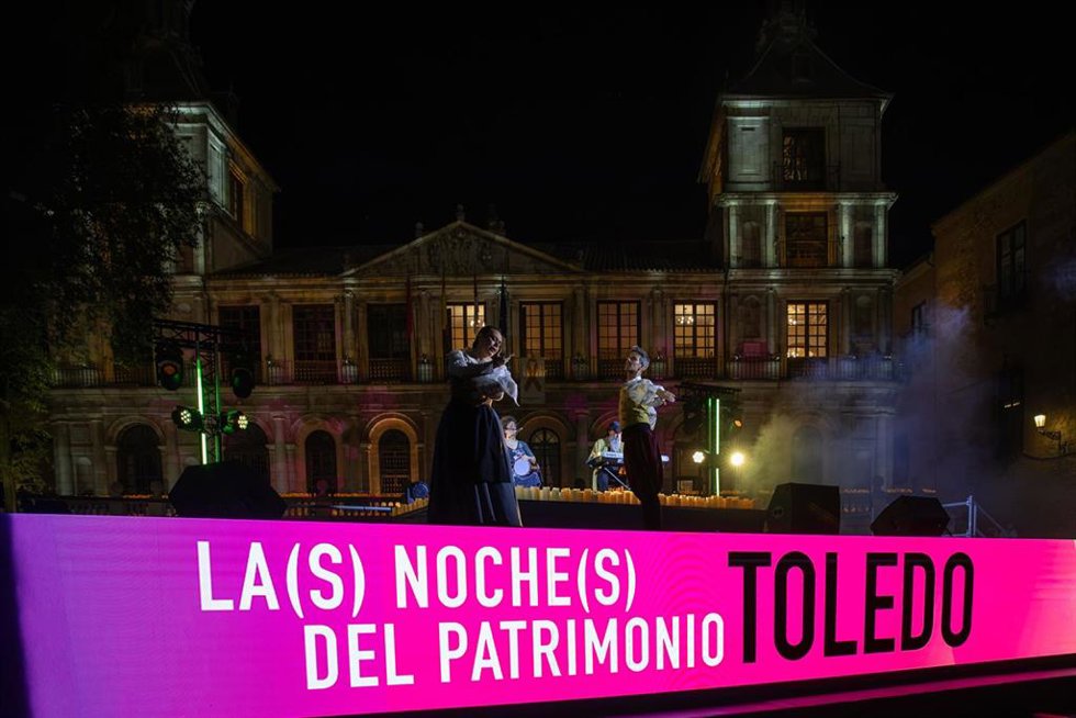 Celebración de las Noches del Patrimonio en Toledo.