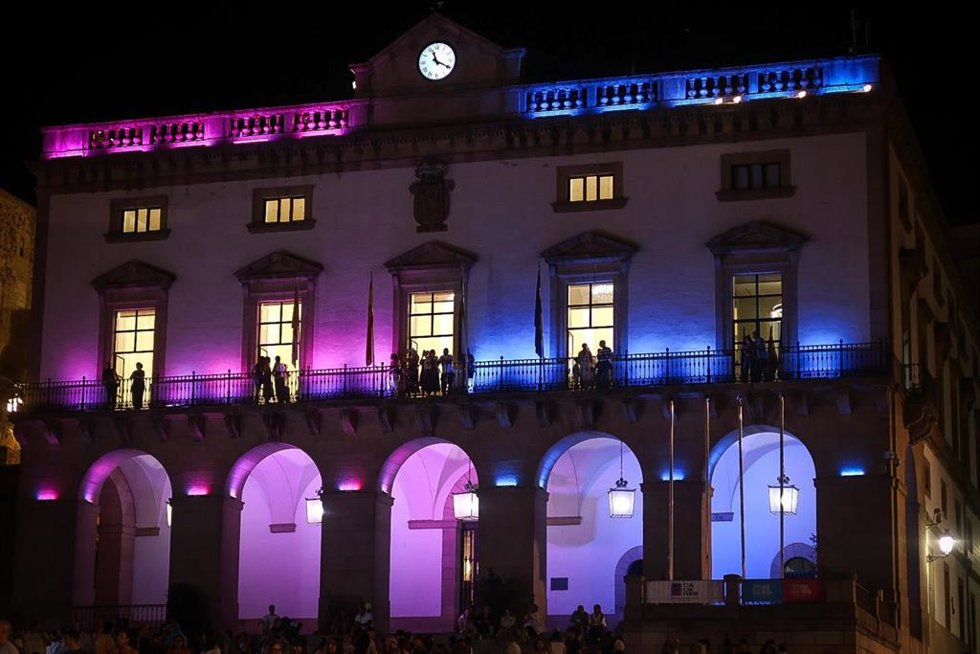 Cáceres brilló en Las Noches del Patrimonio este viernes y se prepara para reeditar este sábado