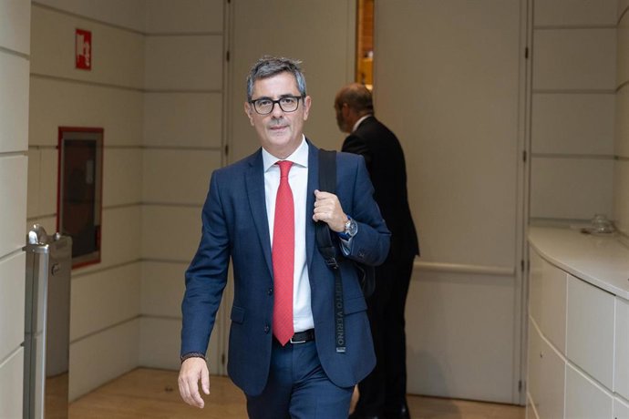 El ministro de la Presidencia, Justicia y Relaciones con las Cortes, Félix Bolaños.