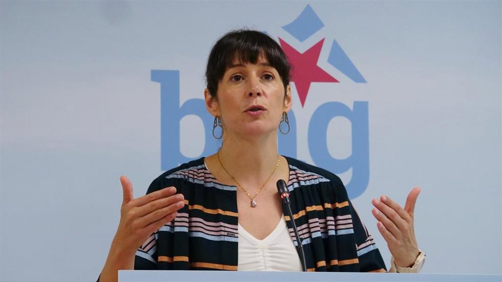 Archivo - La portavoz nacional del BNG, Ana Pontón.