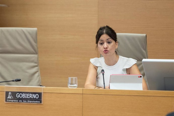 La ministra de Juventud e Infancia, Sira Rego. En imagen de archivo.