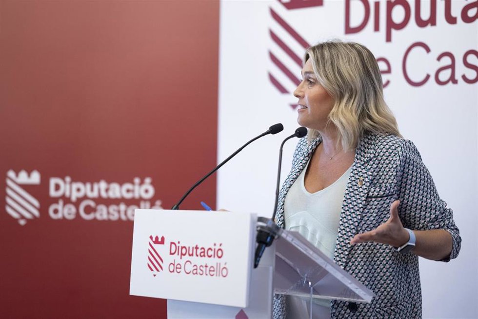 Archivo - La presidenta de la Diputación de Castellón, Marta Barrachina