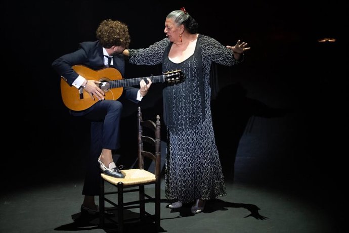 Archivo - Imagen de archivo de La Fiesta de la Bulería de Jerez, que en mayo de 2025 inauguró la Bienal Flamenco de Madrid con lleno absoluto