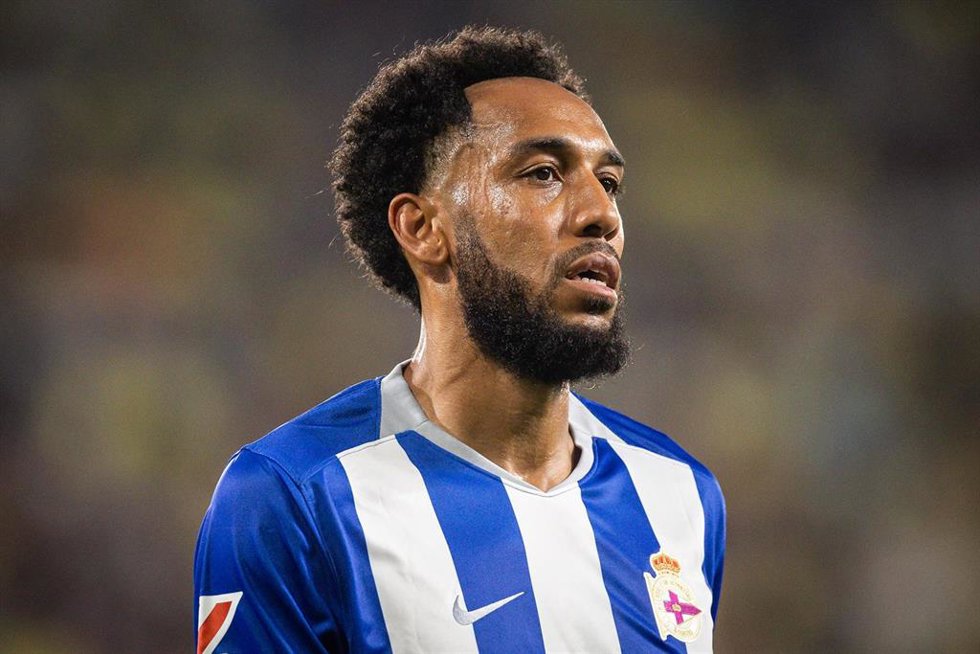 Pierre-Emerick Aubameyang, en un partido.