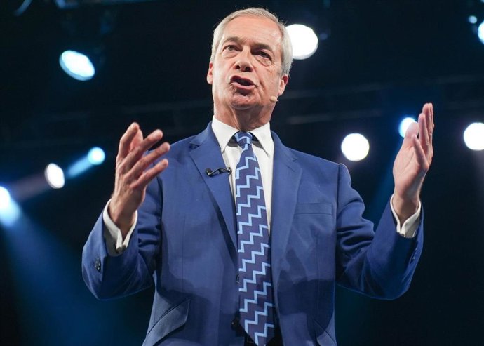Archivo - El líder de Reform UK, Nigel Farage
