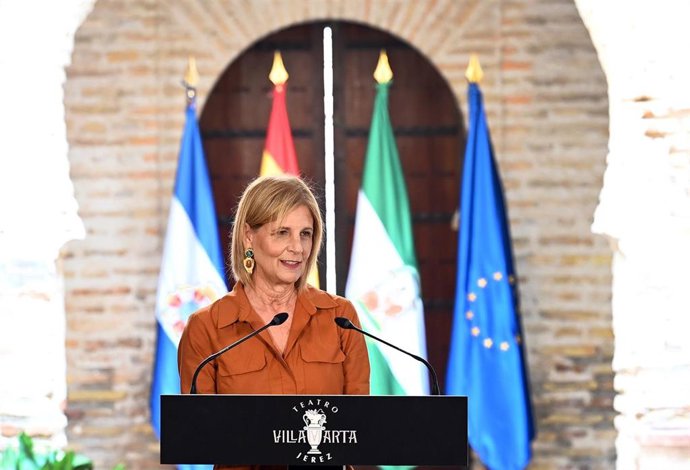 Archivo - La alcaldesa de Jerez de la Frontera (Cádiz), María José García-Pelayo.
