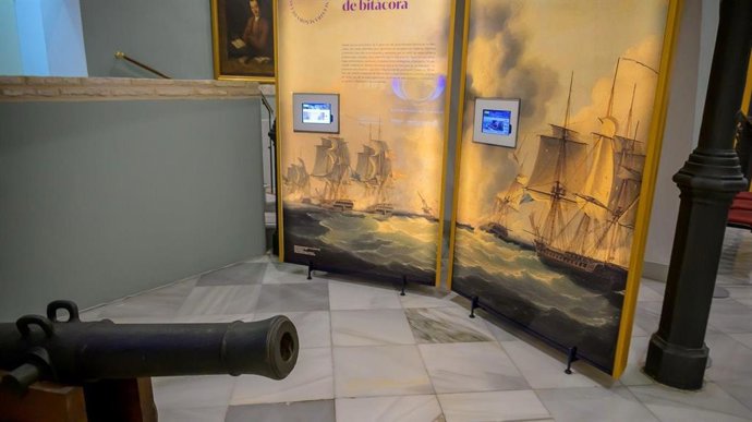 La muestra recupera la historia de la fragata hundida el 5 de octubre de 1804 frente a las costas portuguesas que permite conocer la estrecha relación de este navío con Cádiz y con la historia compartida entre España y América.