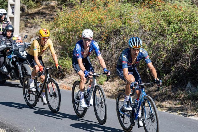 Mikel Landa (Soudal Quick-Step), durante La Vuelta a España 2026.