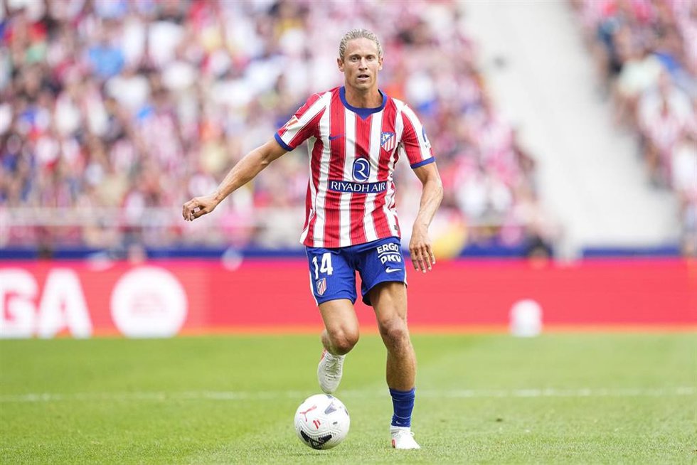 Marcos Llorente, durante un partido.
