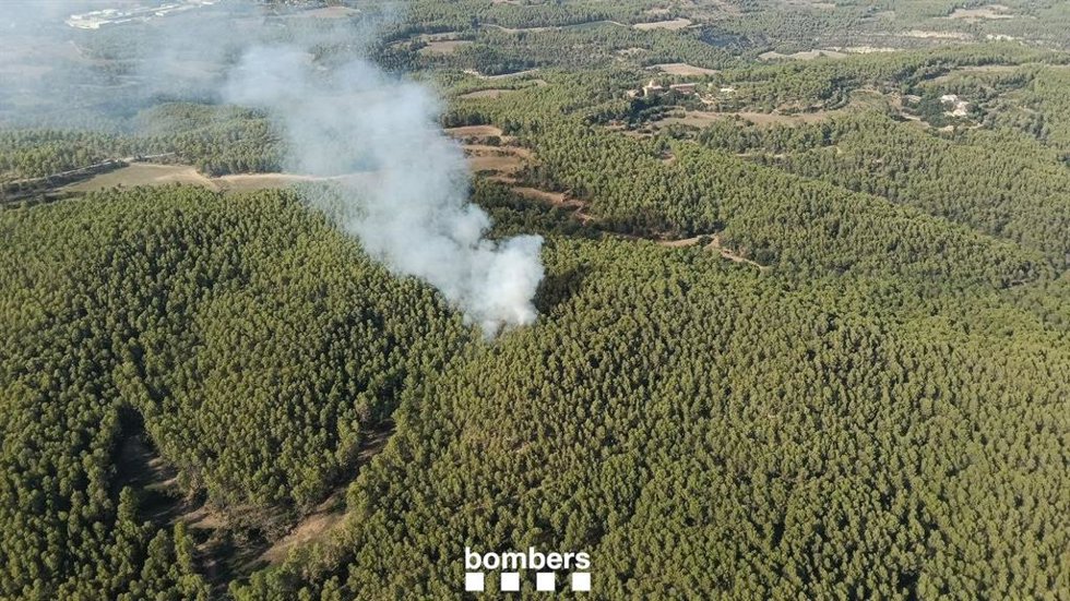 Imagen del incendio