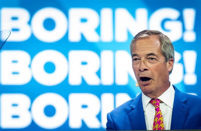 El líder de Reform UK, Nigel Farage